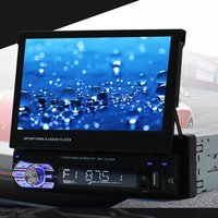 Autoradio pliable Android, radio BT 12V, 1 Din, FM, entrée auxiliaire, récepteur SD, USB, MP3, MMC, WMA, autoradio 1 Din, lecteur MP5 pour voiture
