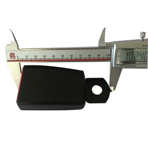 Boucle de ceinture de sécurité, base de 10 cm, prise femelle pour voitures, bus, camions, autocars, fabriquée en nouveau ABS 45 acier - Product Image 1