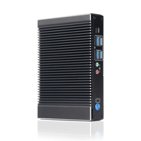 Mini PC Embebido Sin Ventilador, Intel Celeron N3160 de Cuatro Núcleos, Doble LAN, RS232, HD-MI, VGA, WiFi de Doble Banda, Sistema Operativo Win10/IoT/Linux