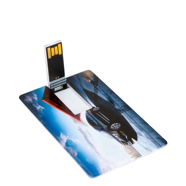 New Low Price Card Shape USB 2.0 Flash Drive 4GB-128GB Capacities