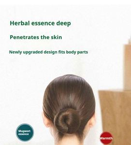 Parche de Moxibustión de Artemisia para Uso Doméstico, Parche de Acupuntura para Rodilla, Lumbar y Cervical, Terapia Herbal Cálida, Adhesivos para Alivio del Dolor - Product Image 3