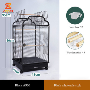 Jaulas <span class=keywords><strong>para</strong></span> Pájaros Grandes con Accesorios Completos, Diseño Abierto, <span class=keywords><strong>Jaula</strong></span> <span class=keywords><strong>para</strong></span> Pájaros Personalizable, Jaulas <span class=keywords><strong>para</strong></span> Pájaros Grandes - Product Image 1