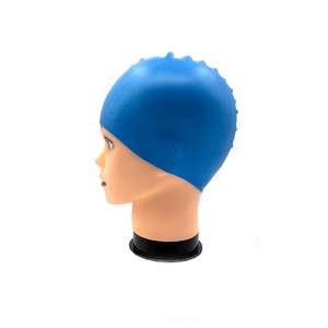 Bonnets de bain design personnalisé OEM Logo Style Couleur Enfants Bonnet de bain <span class=keywords><strong>Piscine</strong></span> extérieure Adultes Bonnet de bain en silicone Imprimé Femmes SC 2000pcs - Product Image 5