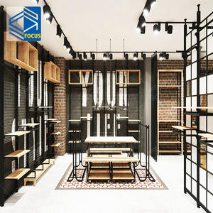 Magasin personnalisé Porte-vêtements <span class=keywords><strong>Sous</strong></span>-vêtements Magasin de vêtements Comptoir Magasin de vêtements Aménagement d'intérieur Magasin de vêtements Comptoir - Product Image 2