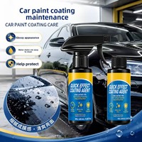 Cera para el Cuidado de la Pintura del Automóvil, Agente de Pulverización Manual, Revestimiento de Cristal de Grafeno Nano Cerámico con Empaque en Inglés