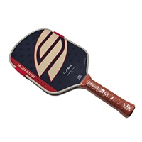 Raquette de pickleball transfrontalière en fibre de carbone T700, approuvée aux États-Unis, 41,8 cm, 16 mm d'épaisseur, 230 g, qualité professionnelle