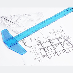Righello a T in Plastica Altamente Trasparente Foska per <span class=keywords><strong>Disegno</strong></span> e Cornici, con Foro per Appendere, Facile da Impugnare e Conservare - Product Image 6
