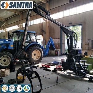 Grúa de madera de tronco de bosque de enlace de 3 puntos para <span class=keywords><strong>remolque</strong></span> de madera de Tractor - Product Image 4