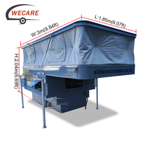 WECARE Convient à deux <span class=keywords><strong>personnes</strong></span> Pick up Camper Truck Travel Camper Box Truck Camper Overland Trailer for Pickup - Product Image 5