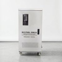 Régulateurs de tension automatiques (AVR) 30 kVA monophasés 220 V CA avec transformateur en cuivre pour servomoteurs, usage industriel et usine