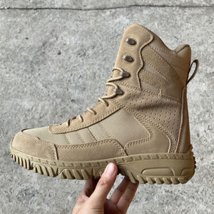 TSB204 Stock Shoes Coyote Brown Customized Wholesales <b>Promotion</b> Stock Customized Coyote Brown Outdoor Boots - Product Image 4