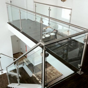 قوالب الدرابزين للأرضيات, درابزين زجاجي على سطح السفينة للدرابزين الخارجي - Product Image 6