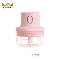 KY USB Elektrische Knoflookpers 250ML Groentehakker Fruit- en Vleesblender Mini Keukenvoedselverwerker Milieuvriendelijk