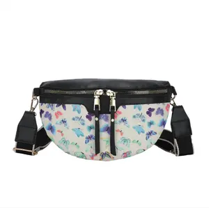 2022 Fashion Women Fanny Pack Purse Iridescence Waist bag For Ladies Wholesale Custom Belt Waist Bag