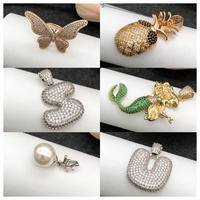 Bijoux XUPING, pendentif vintage ailes d'ange en zircon, pendentif elfe plaqué or bicolore, bijoux élégants et raffinés pour tous les jours