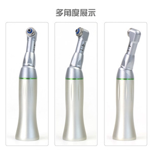 หัวกรอฟันไฟฟ้าแบบโค้ง 4:1 อัตราทดต่ำ ชนิด E สีเงิน - Product Image 4