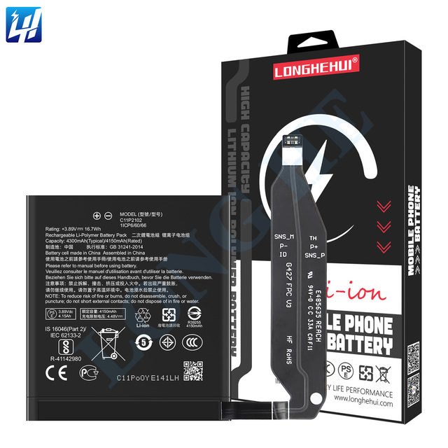 4300mAh C11P2102 Original Quality Mobile Phone Battery Replacement for ASUS Zenfone 9/Zenfone 10