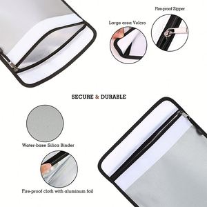 Fiberglass Waterproof Fire Proof <b>Document</b> <b>Bag</b> Bolsa Ignifuga Fireproof Safe <b>Bag</b> for <b>Documents</b> - Product Image 2