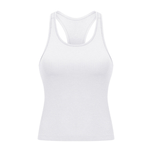 Nouveau débardeur de yoga sans couture pour femme, effet seconde peau, dos nageur, avec coussinets de poitrine, léger, respirant et amincissant - Product Image 5