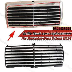 Pour Mercedes Classe E W124 1985-1993 1994-1996 : Kit de remplacement de grille de radiateur, protection de calandre - Product Image 1
