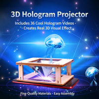 Kit de puzzle en bois à assembler soi-même, projecteur holographique 3D STEM, jouet éducatif scolaire, jouets scientifiques de physique pour enfants