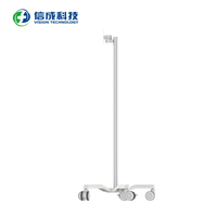 Station de travail tout-en-un best-seller Chariot industriel mobile médical pour ordinateur portable Tablette VESA Chariot hospitalier pour usage scolaire Métal