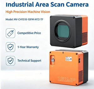 Caméra HIK ROBOT MV-CH1510-10FM-M72-TF 151MP Mono Fibre 10GigE <span class=keywords><strong>à</strong></span> Refroidissement TEC Monture M72 pour FPD Super Grand Format et AOI de PCB Haute Précision - Product Image 1