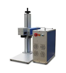 JQlaser 20W 30W 50W 100w machine de marquage laser de fibre d'acier gravée en profondeur pour le métal en acier inoxydable