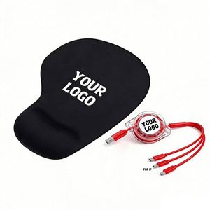 Wholesale Custom Logo for Promo Business Gift Mouse Pad With Wrist Rest Waterproof Non-Slip Ergonomic - Product Image 1