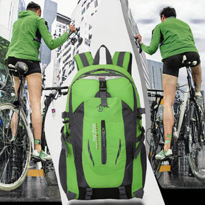 Sac à dos léger pliable pour le sport de plein air, les voyages, la randonnée, le camping, en nylon, avec fermeture éclair, imperméable, souple - Product Image 2