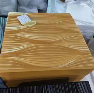 Diseño de onda impermeable 3D Pvc Panel de pared 3D Papel Depared Dormitorio Papel pintado - Product Image 6