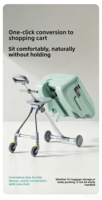 Valise poussette enfant classique best-seller, à roulettes pivotantes, étanche, ultra-légère, pour parent-enfant, OEM