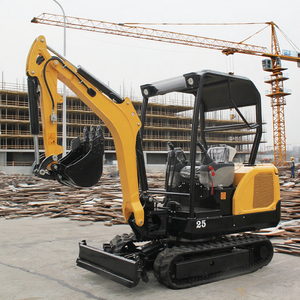 Mini excavadoras para trabajos <span class=keywords><strong>de</strong></span> construcción Diseño compacto Máquina resistente <span class=keywords><strong>de</strong></span> alta durabilidad con rendimiento estable - Product Image 1