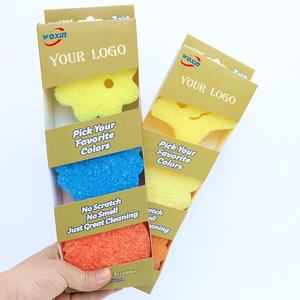 <span class=keywords><strong>Esponja</strong></span> de Limpieza para Cocina con Diseño de Cara Feliz, Alta Absorción de Agua, Color Personalizable, <span class=keywords><strong>Esponja</strong></span> para Fregar Platos - Product Image 5