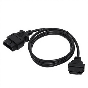 Yüksek Kaliteli Erkek-Dişi 16PIN OBD II Teşhis ELM327 Tarama Cihazı Kablosu 1.5M 12V/24V - Product Image 3