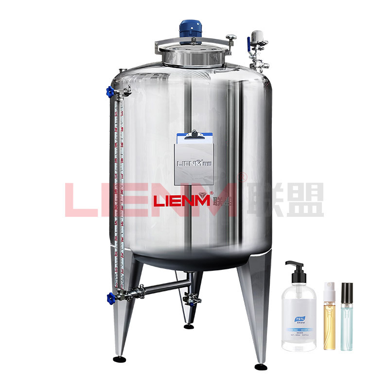Stainless Steel Mixing Tanks 1000L Sealed