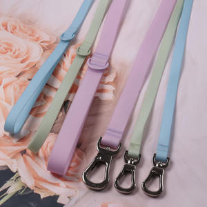 Conjunto de correas de poliéster impermeable suave de Pvc duradero colorido personalizado, conjunto de correas de collar de perro pequeño para caminar plomo - Product Image 2