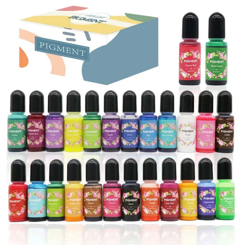 10ml XY in esin igigmen iglcohol oliquid olye RT NK ffiffusion para Dpopopoxy poesin Old ewelry aking uplies 26 Colores