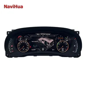 Navihua Digital Speed Meter For Jeep Wrangler 2011-2017 Cockpit LCD Auto Virtual Instrument Cluster Digital Dashboard