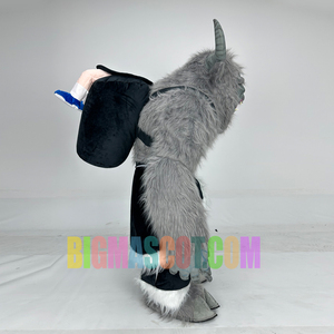 Máscara Inflable Realista de Krampus de 2.6m, <span class=keywords><strong>Disfraz</strong></span> de Mascota Unisex para Adultos, Fiesta de Halloween, Actuación - Product Image 3