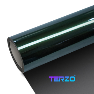 ฟิล์มไวนิลหุ้มรถสีเทาซีเมนต์ TERZO ติดตั้งง่าย PET เงาเมทัลลิกพิเศษ ไม่ทิ้งคราบ - Product Image 3