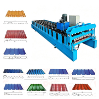 Machine de formage de tôles métalliques pour toitures trapézoïdales monocouche de forme personnalisée, matériel de construction, prix