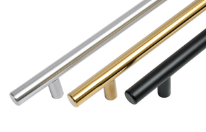 Hiện đại ngăn kéo tủ sang trọng Kim Loại xử lý đồ nội thất thép không gỉ t thanh cửa tủ kéo xử lý - Product Image 3