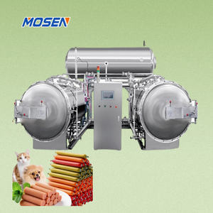 MOSEN Dubbele Pot Parallelle Waterbad Sterilisatie Retort Autoclaaf voor Industriële Sterilisatieapparatuur met Hoge Capaciteit - Product Image 1
