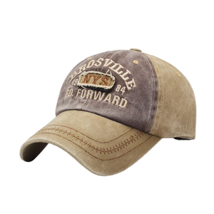 Gorra de Béisbol Vintage Unisex de 6 Paneles, Lavada, Suave, con Parche Aplicado, 100% Algodón, Idea de Regalo Divertida, Venta al Por Mayor - Product Image 6