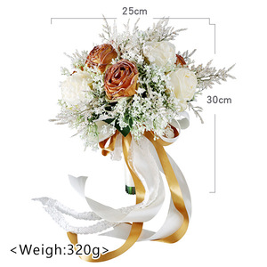 <span class=keywords><strong>Bouquet</strong></span> <span class=keywords><strong>de</strong></span> fleurs roses orange brûlées à sec pour mariage, vente en gros <span class=keywords><strong>de</strong></span> <span class=keywords><strong>bouquet</strong></span> <span class=keywords><strong>de</strong></span> <span class=keywords><strong>mariée</strong></span> rose orange d'automne artificiel sec réaliste - Product Image 4