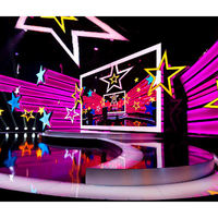 Tuile de piste de danse Led interactive haute définition 3D Immersive Waterproof HD Led Gaming Video Room
