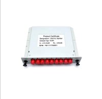 Répartiteur de fibre optique PLC 1x8, bonne uniformité, faible perte de polarisation, fiable