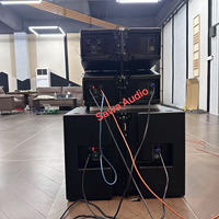 Altavoces de Arreglo Lineal Activos HDL 28-A de Doble 8 Pulgadas, Equipo de Audio Profesional, Altavoz para Exteriores, Sistema de Sonido Amplificado