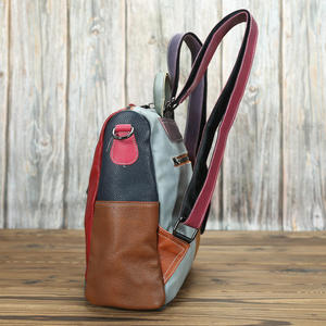 Mochila de Cuero Vacuno Genuino Andong para Mujeres y Niñas, Nueva Bolsa de Viaje de Moda, de Gran Capacidad, para Uso Diario y al Aire Libre - Product Image 3